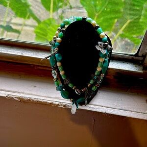 Handmade w luxury Jesse James beads and accents